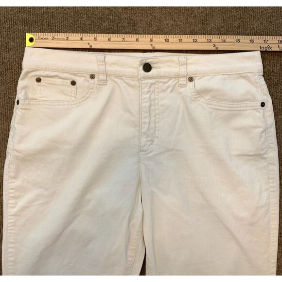 Ralph Lauren Jeans Womens 8 (33x30) Corduroy Bootcut Mid Rise Stretch Pants - Picture 4 of 9